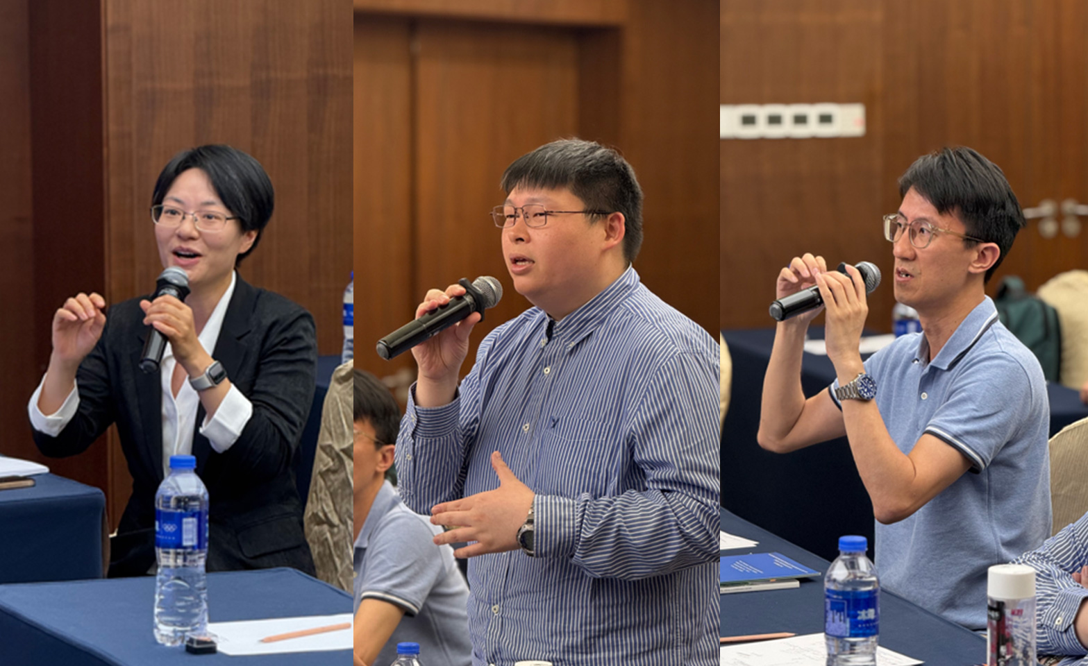 Students actively interact with the CTGI guest speakers. 