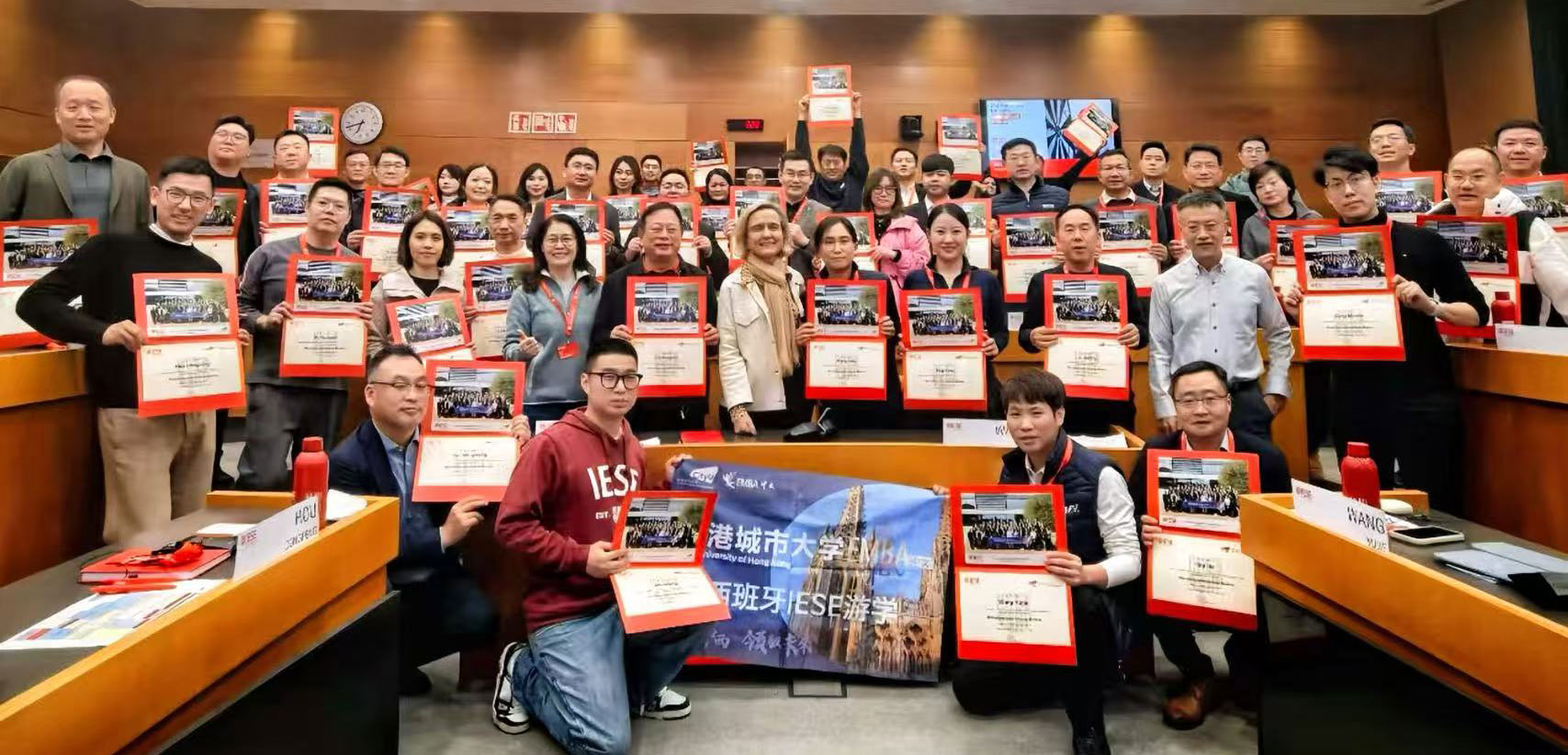 EMBAC students are honoring leadership growth at IESE Barcelona