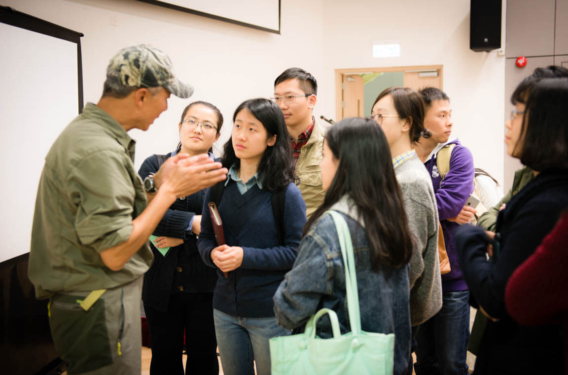Award-winning Chinese wildlife photographer Mr Zhinong Xi gives inspirational seminar