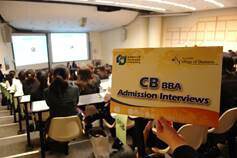 BBA Admission Interviews attract over 10,000 applicants