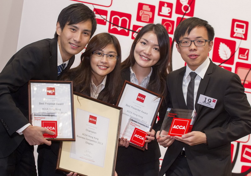 CB Students win the ACCA business competition