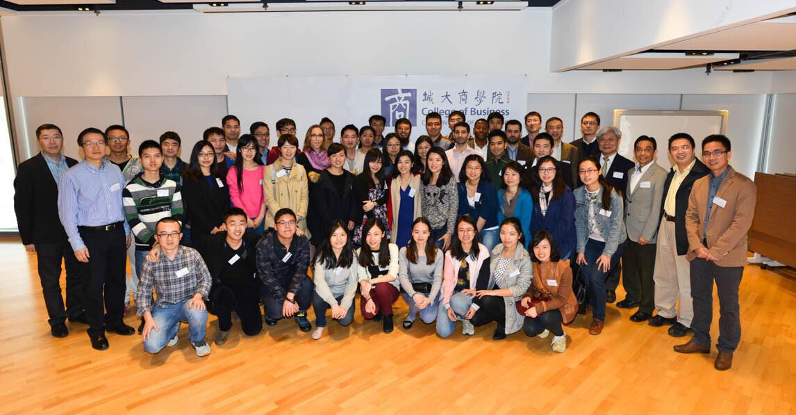 CB holds luncheon with PhD students