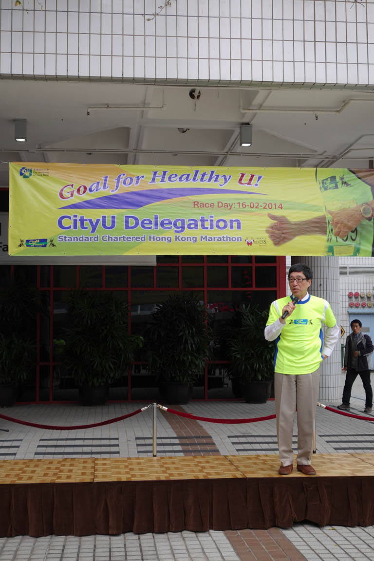 CB runners ready for Standard Chartered Hong Kong Marathon 2014