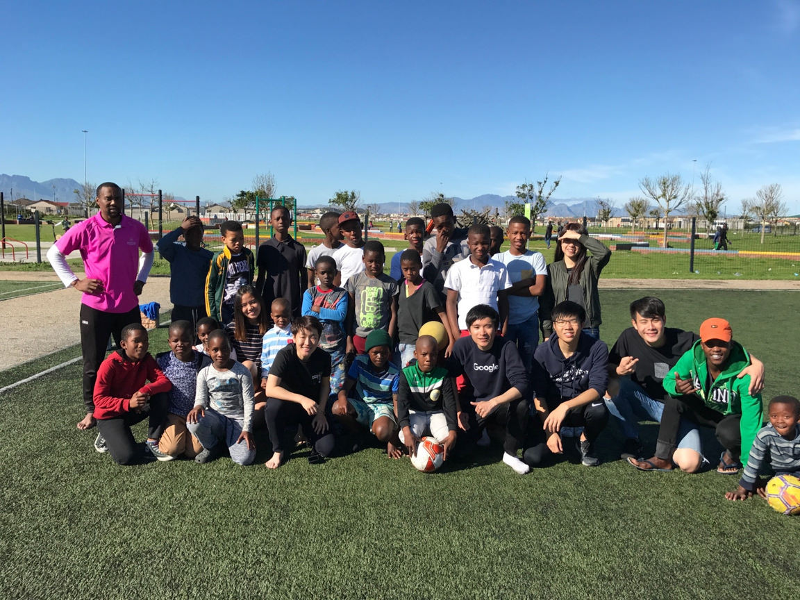 CB students join community service programme in South Africa