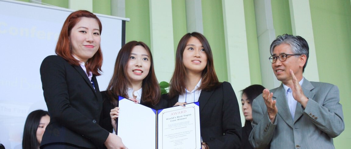 CB students win 2nd place in World Asian Case Competition 2015