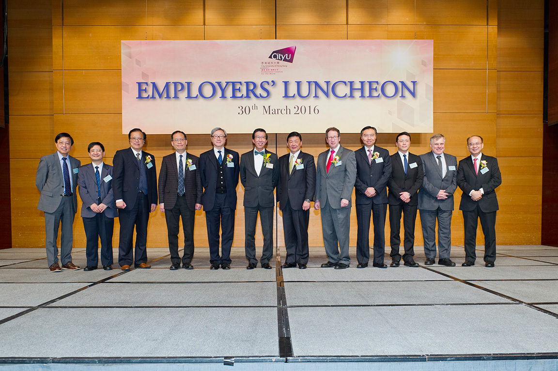 CityU Employers’ Luncheon strengthen ties with industrial partners