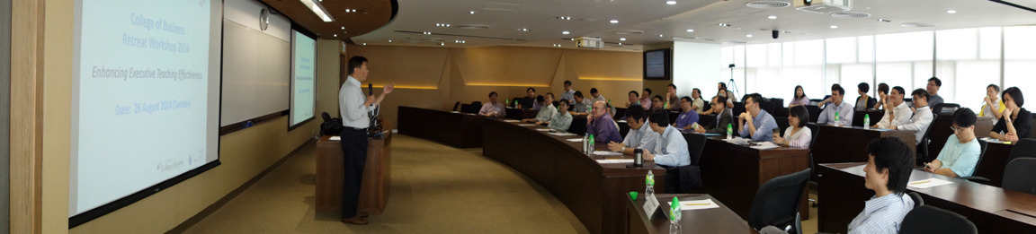 College retreat aims to expand horizons, enhance executive teaching