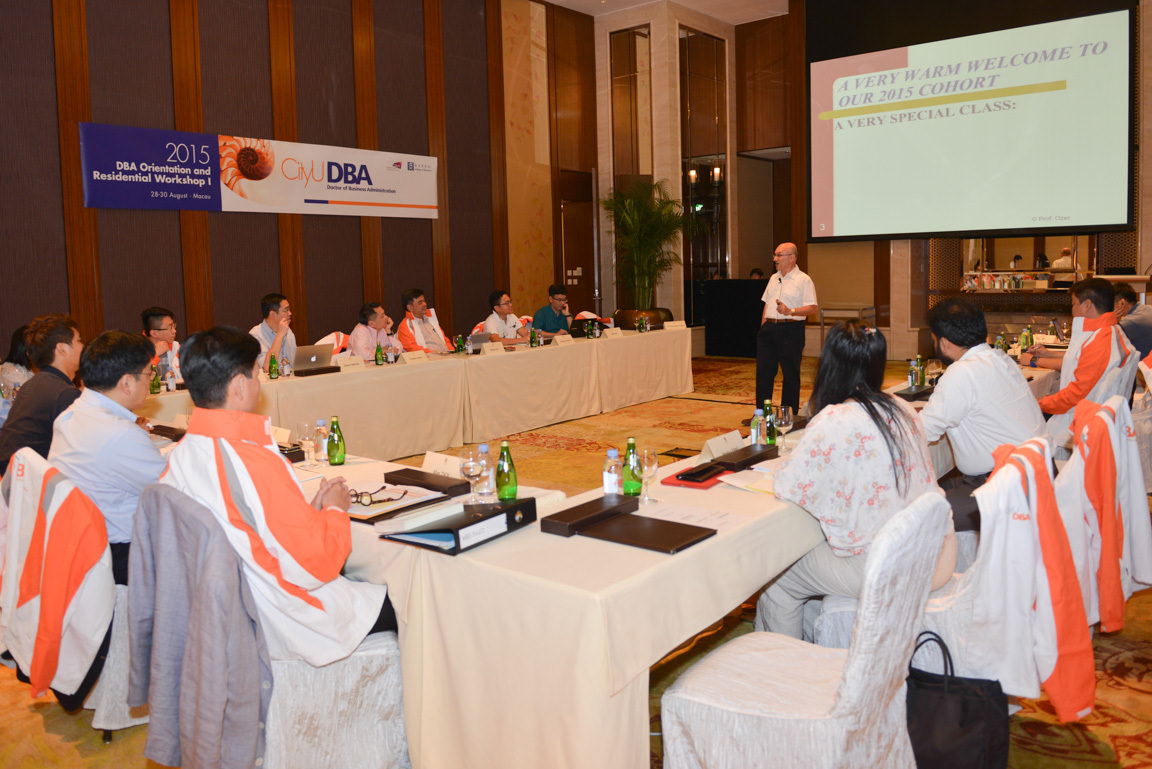 DBA 2015 orientation workshop to Macau