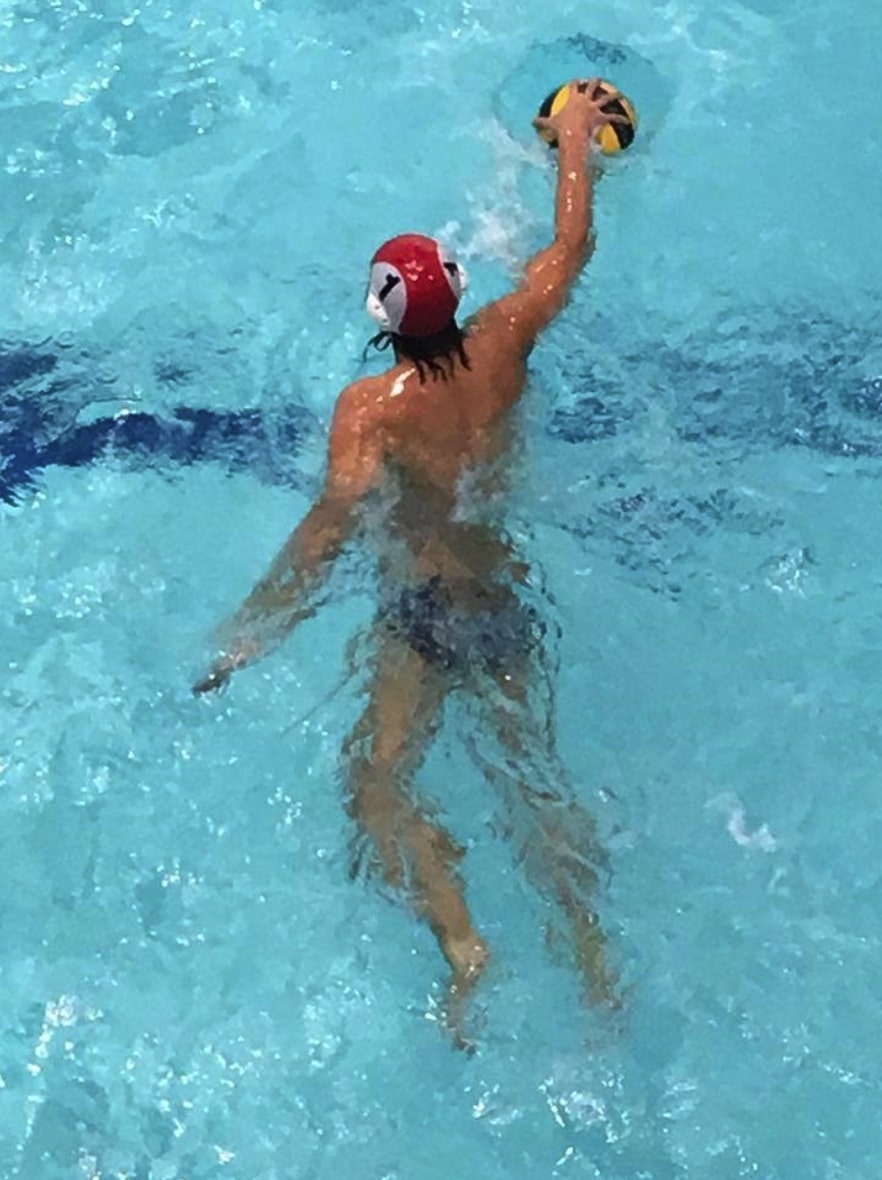 Leroy at the Asian Games at Beijing in 1990