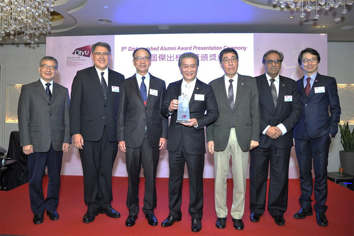 Dr Haywood Cheung named CityU Distinguished Alumni