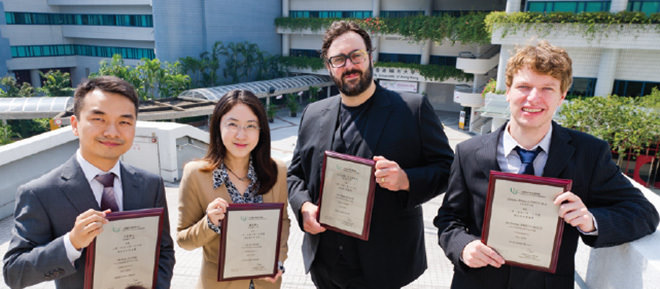 Dr Yu Tong gets top score in Early Career Scheme for Outstanding Research Project