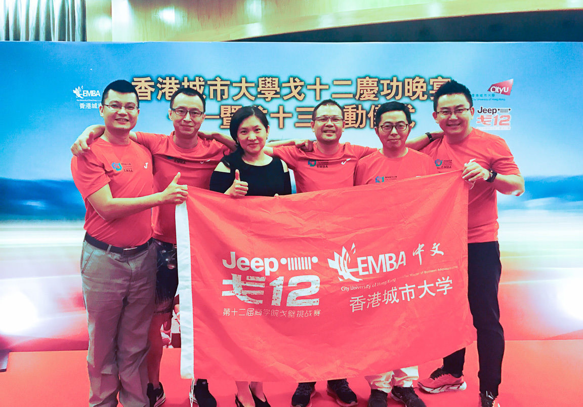 Gobi Challenge celebration