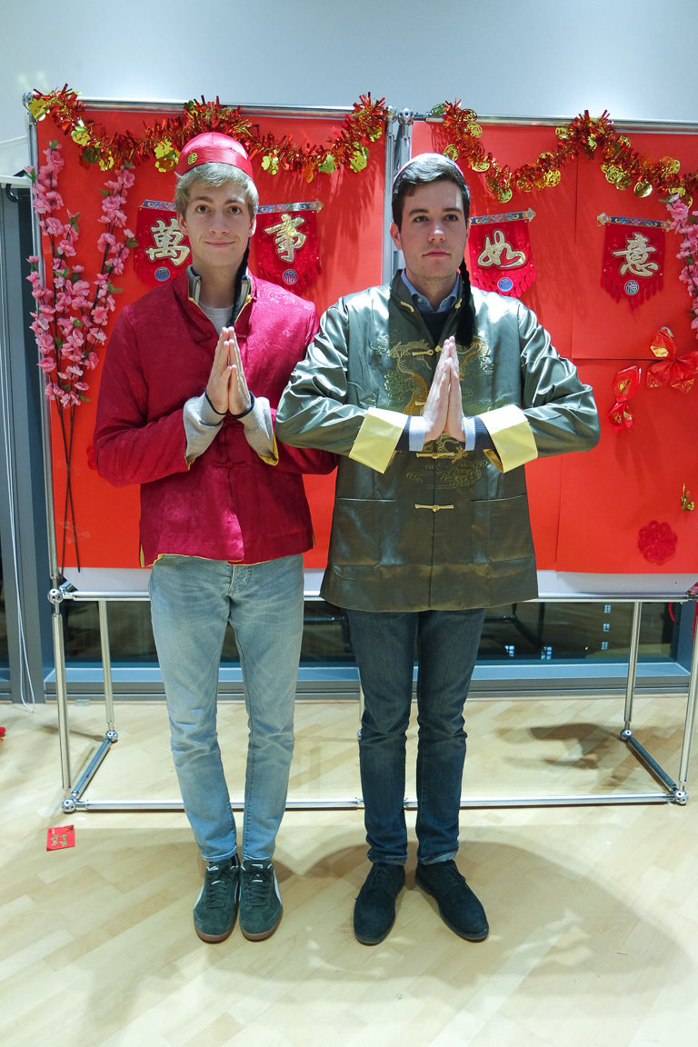 Inbound exchange students celebrate Chinese New Year