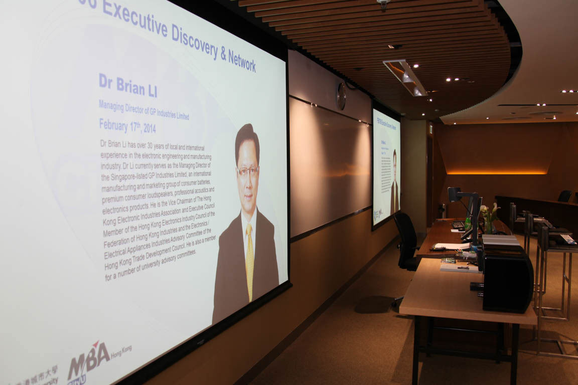 MBA meeting with Dr Brian Li