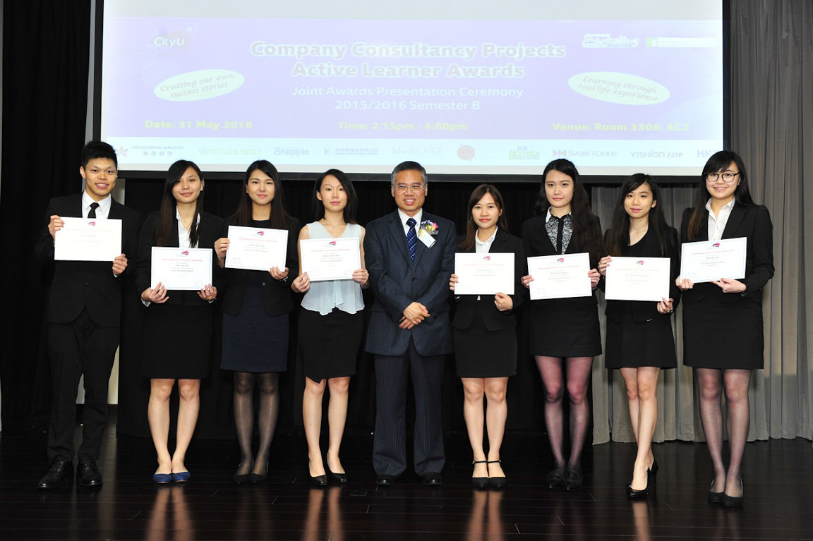 Marketing students receive recognition in Joint Awards Presentation Ceremony