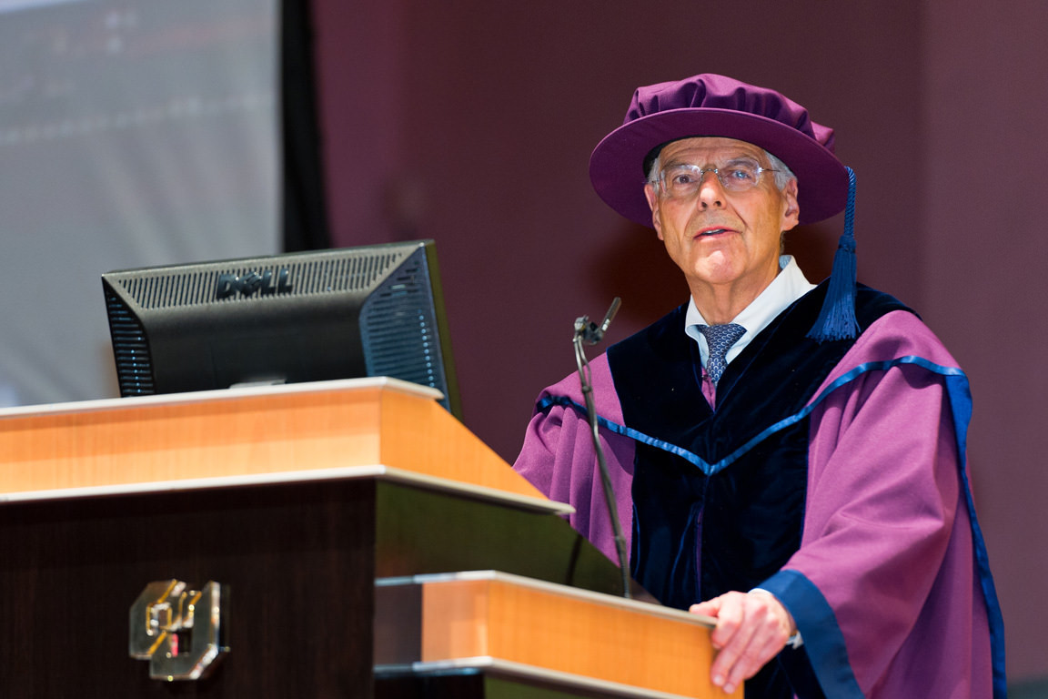 Prof Myron S. SCHOLES receives CityU’s Honorary Doctor of Letters