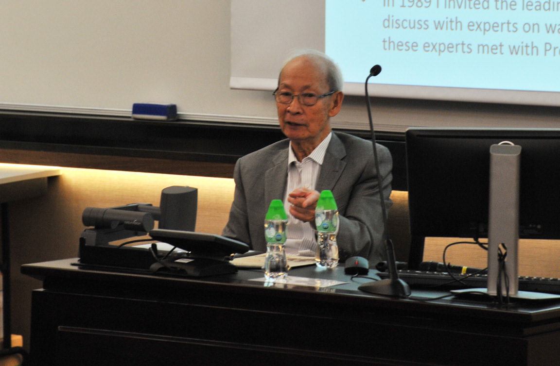 Professor Gregory Chow speaks on China’s economic reform