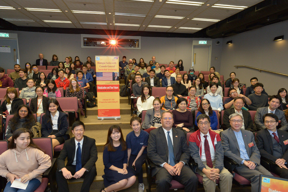 US Consul General Mr Kurt Tong speaks about education in globalised world