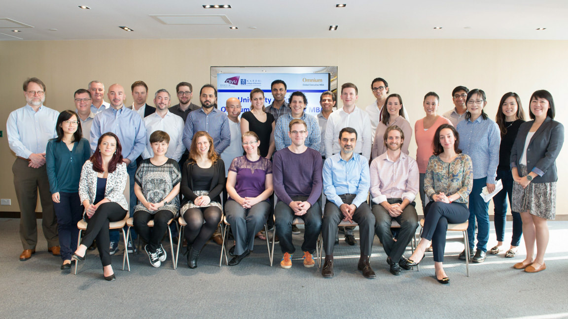 University of Toronto’s Omnium Global Executive MBA Programme taking classes at CB
