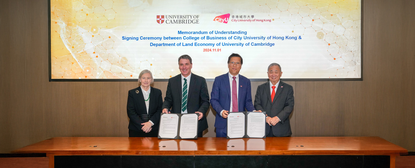 CB joins hands with Department of Land Economy at University of Cambridge