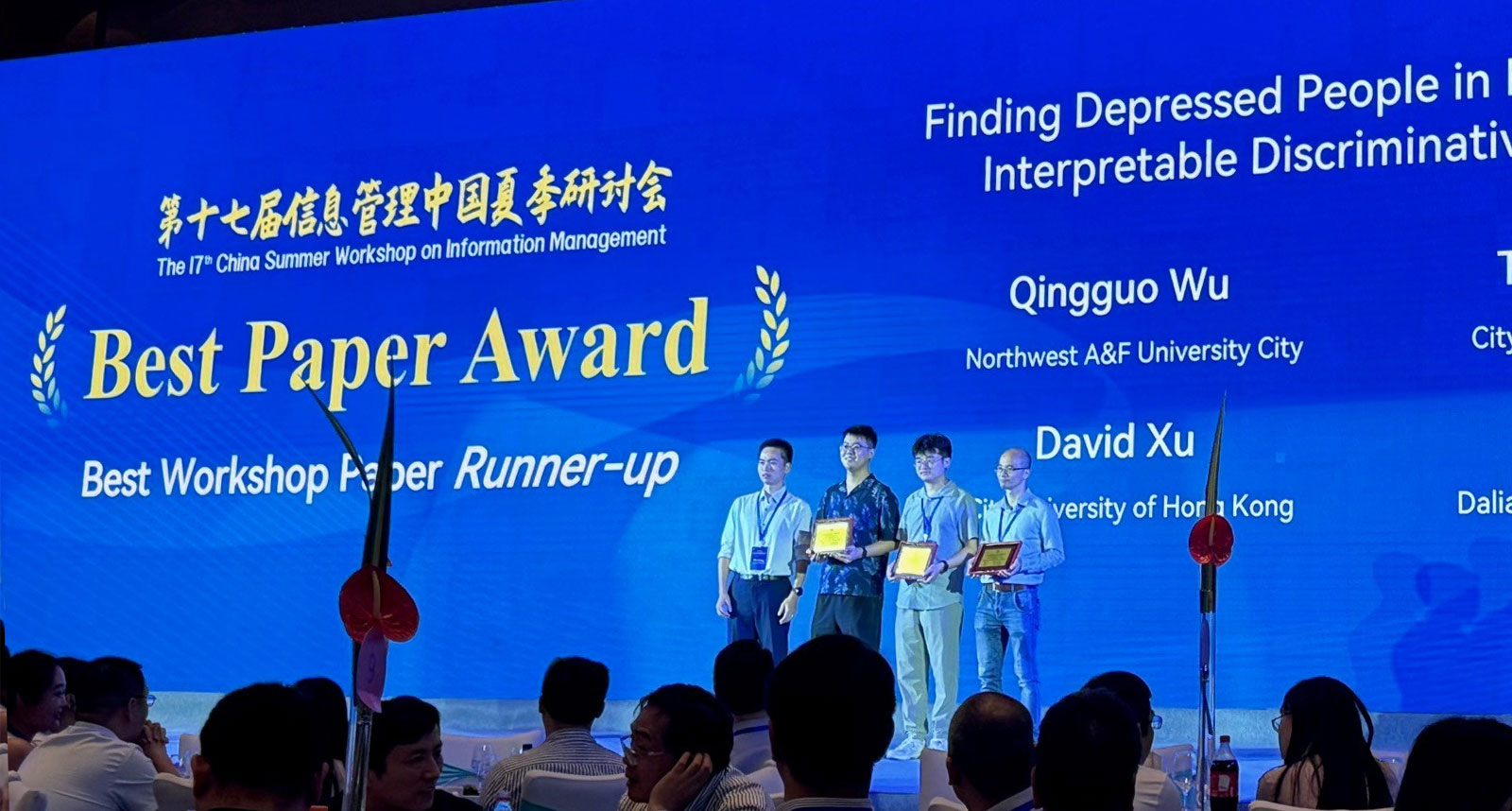 CB faculty and PhD student win CSWIM 2024 Best Paper Runner-Up Award
