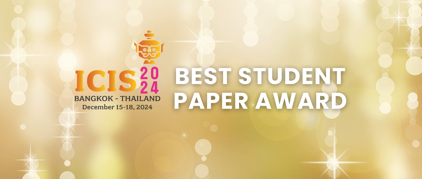 CityUHK PhD students win ICIS 2024 Best Student Paper Award