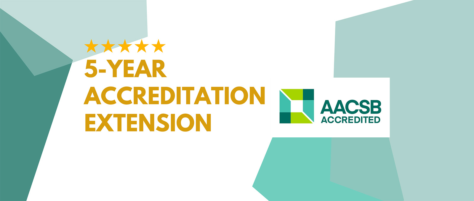 CB achieves 5-year AACSB accreditation extension