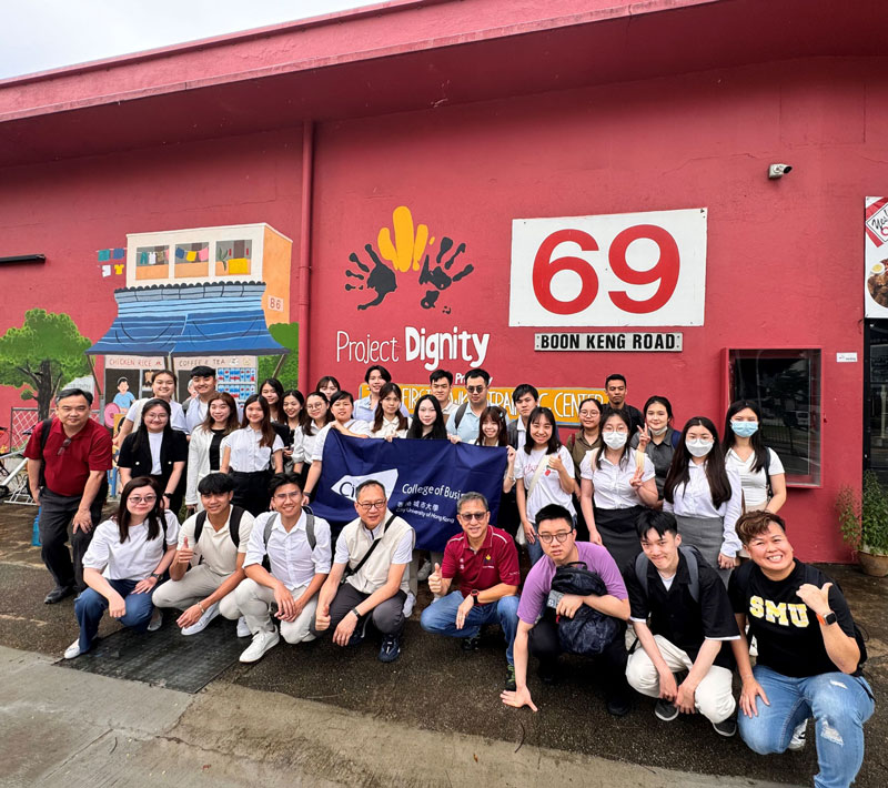 CB students explore innovative ideas in Singapore sustainability field trip