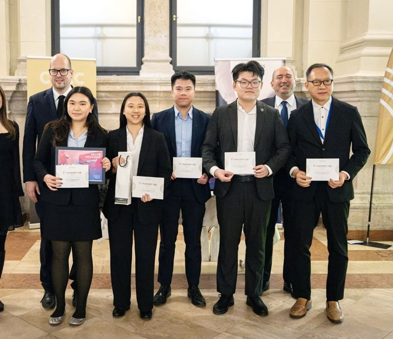 CB students win 1st runner-up at Central European Case Competition 2024